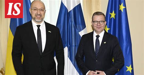 Ukrainan pääministeri Helsingissä – tapaa Stubbin, Orpon ja Halla-ahon ...