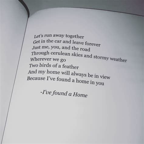 Running Away Together Quotes