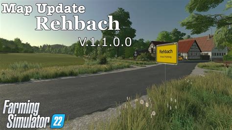 Map Update Rehbach V Farming Simulator Youtube