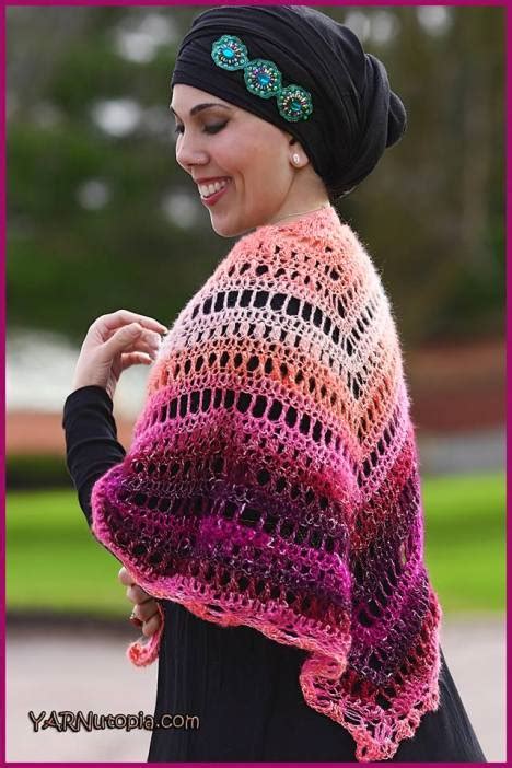 Crochet Tutorial Summer Shawl Yarnutopia By Nadia Fuad Yarnutopia By