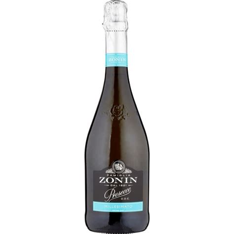 Prosecco Zonin 75 Cl Millesimato Extra Dry Vino Spumante