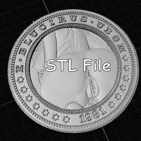 Stl File Nude Adult Coin Stl File Low Relief Backdoor Cnc D Print B D Printing Template