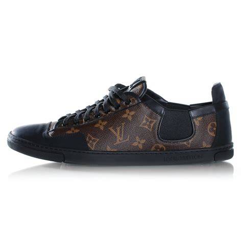 Louis Vuitton Calfskin Monogram Sneakers Tennis Shoes