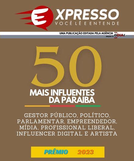 ExpressoPB PRÊMIO Revista EXPRESSO anuncia a partir das 14h as 50