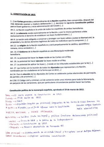 Comentarios Historia EVAU Pdf