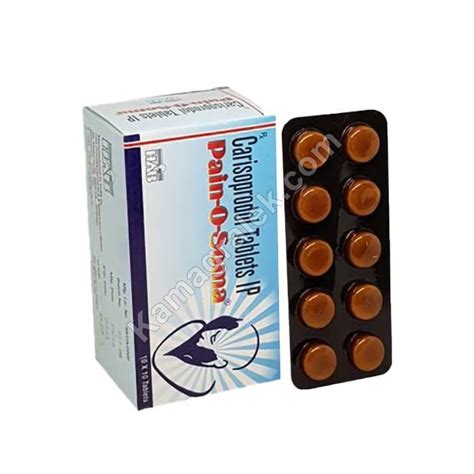 Pain O Soma Carisoprodol Tabletka Dosages Indications