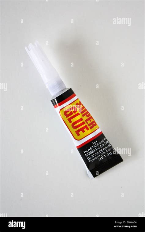 Super Glue Cutout Stock Photo Alamy