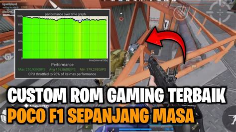 Custom Rom Gaming Poco F Terbaik Sepanjang Masa Gada Lawan Youtube