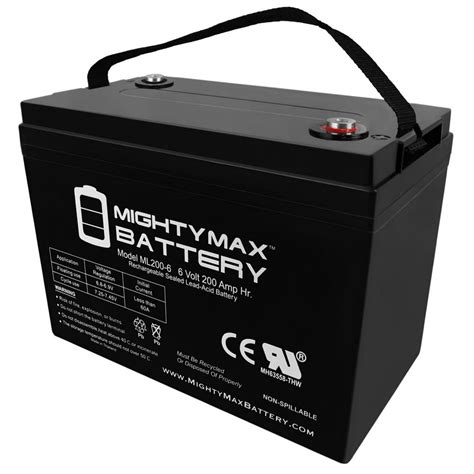 6V 200AH SLA Battery Replacement for Golf Cart - Walmart.com - Walmart.com