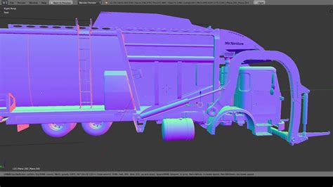 MCNEILUS Front Loader 3D Model YouTube