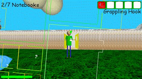 Baldi S Basics Challenges Demo But You Can See Characters On The Map By