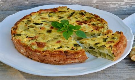 Clafoutis De Courgettes Au Ch Vre Top Tuce