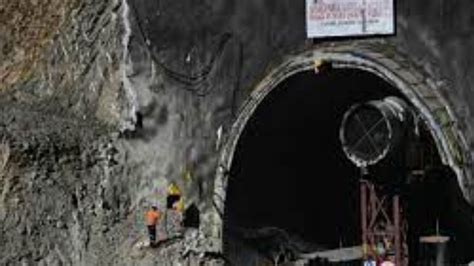 Uttarkashi Tunnel Rescue NDRF Demonstrates Movement Of Wheeled