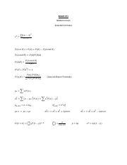 Midterm Formulas Pdf MGCR 271 Midterm Exam Selected Formulas 1