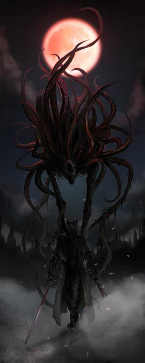 Weird Fantastical Creatures Bloodborne Bloodborne Art Dark Souls Art