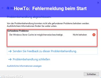 Fehlermeldung Beim Start Windows 10 Net