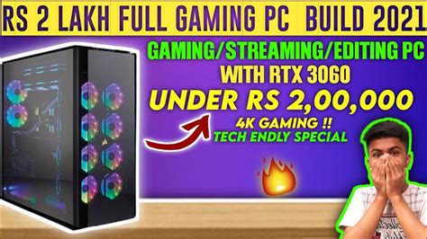 Rs 2 Lakh Full Gaming Pc Build 2021 Beast Gaming Pc Build With RTX