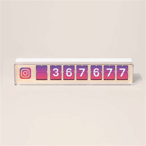 Instagram Follower Counter (5 Digits) - Smiirl - Touch of Modern