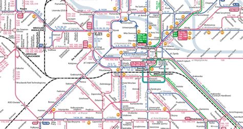 Public Transport Chart Wroclawpl