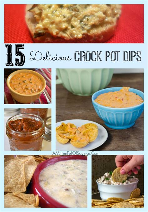 15 Delicious Crockpot Dip Recipes