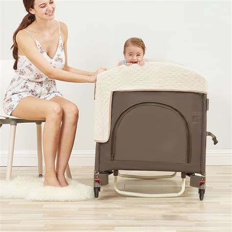 Multifunctional Convertible Crib Rocking Foldable Bassinet | Homary