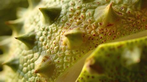 Premium Photo Durian Skin Texture Close Up