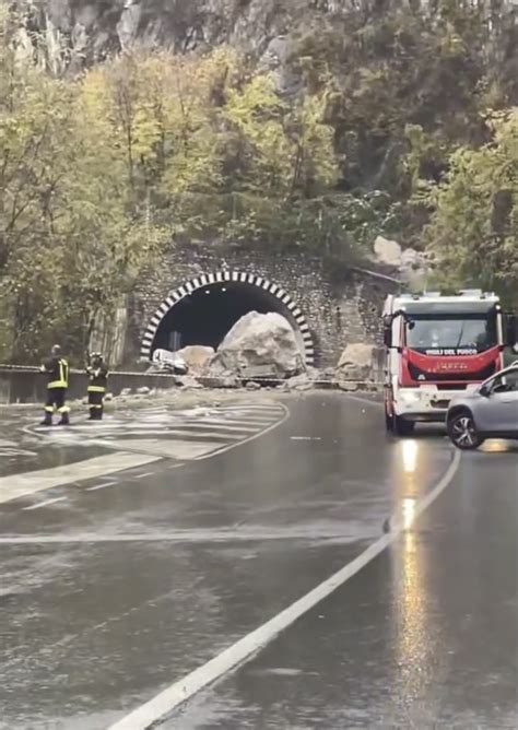 Frana Sulla Lecco Ballabio Le Foto Di Un Lettore Prima Lecco