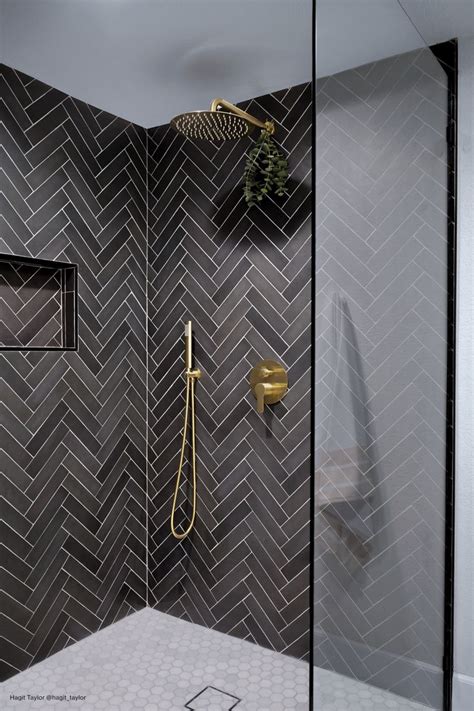 Makoto X Matte Ceramic Wall Tile In Kuroi Black Shoji White