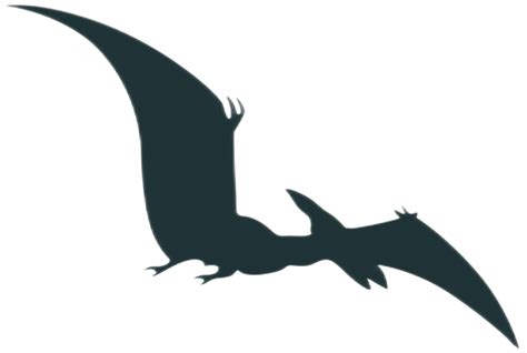 Dinosaur Silhouette Pteranodon 12933105 Png