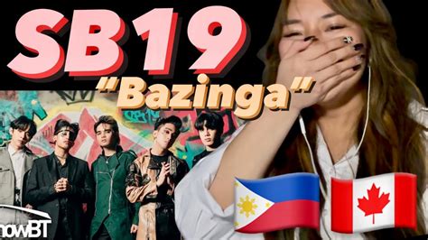 First Time Reacting To Sb19 Bazinga Official Music Video Youtube