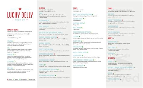 Lucky belly menu changes offer major health benefits for diners 15