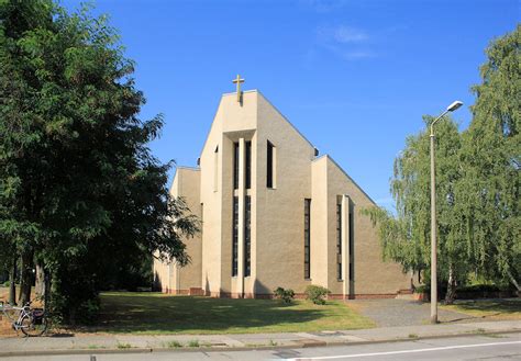 Kath St Martin Kirche Gr Nau Stadt Leipzig Kirchen Sachsen