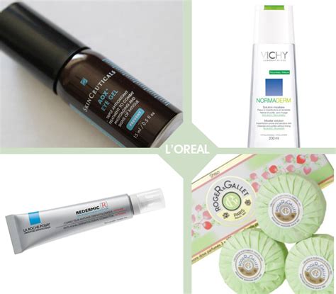 Lançamentos LOréal Vichy La Roche Posay Roger Gallet e SkinCeuticals