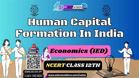 Human Capital Formation In India NCERT Class 12 Indian Economic