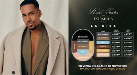 Romeo Santos En Lima Cu Ndo Y A Qu Hora Se Vender N Las Entradas En