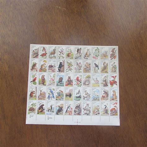 North American Wildlife Stamp Issue Cent Us Postage Etsy