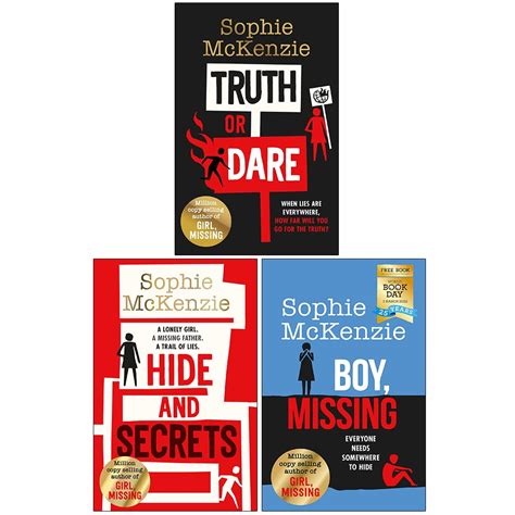 Sophie Mckenzie Collection 3 Books Set Truth Or Dare Hide And Secrets