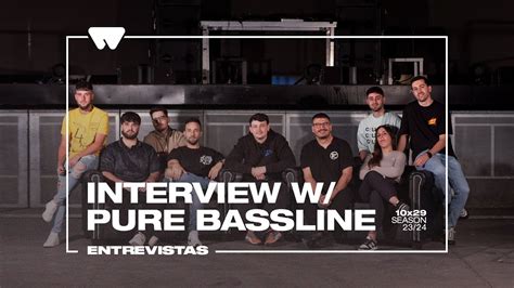 Wololo Sound Entrevista A Pure Bassline Youtube