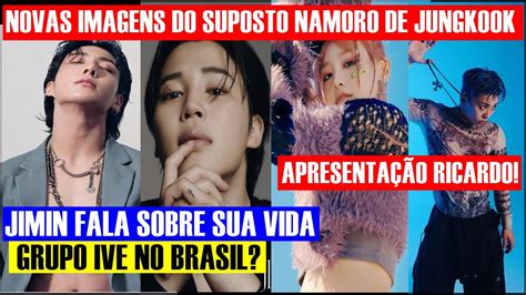 NOVAS IMAGENS DO SUPOSTO NAMORO DE JUNGKOOK JIMIN FALA SOBRE SUA VIDA