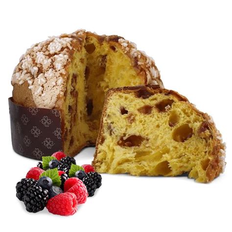 Panettone Ai Frutti Di Bosco 1 Kg La Casa Del Cioccolato