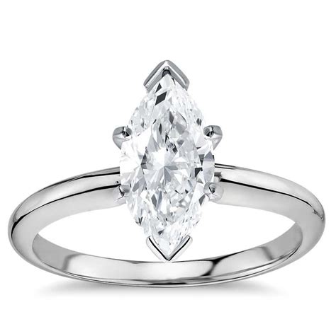 Classic Six Prong Solitaire Engagement Ring In Platinum Blue Nile