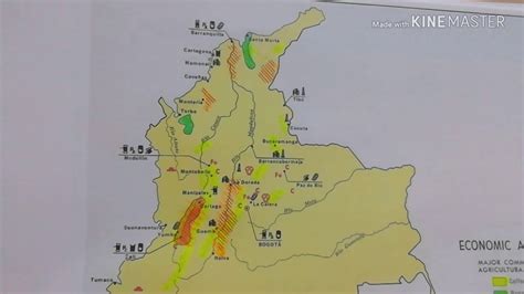 Mapas De Las Regiones Naturales De Colombia Y Sus Productos YouTube