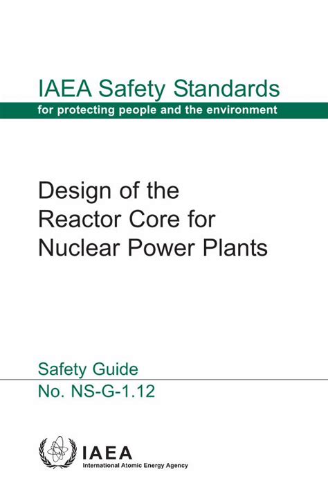 Pdf Iaea Safety Standards · The Iaea Safety Standards Have A Status