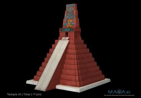 Maya 3D » Tikal Temple III