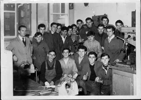 Photo de classe 1ère M Le Chatelier 1963 de 1963 Lycée Professionnel