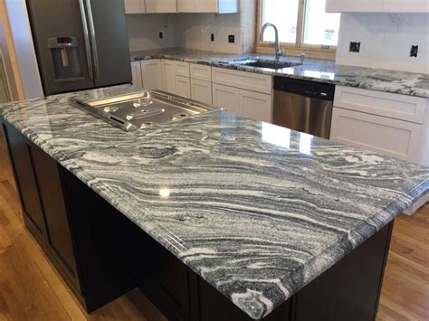 Viscont White Granite Counters For Stylish Kitchen Decor