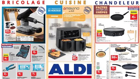 Catalogue ALDI Du 23 Au 29 Janvier 2024 Arrivage BRICOLAGE CUISINE