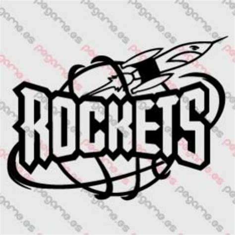 Download High Quality houston rockets logo stencil Transparent PNG ...