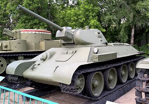 T34 76 Tanks Surviving In Moscow