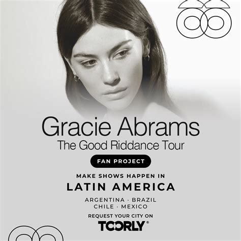 Gracie Abrams Brasil On Twitter Bora Pedir A Gracie Abrams No Brasil